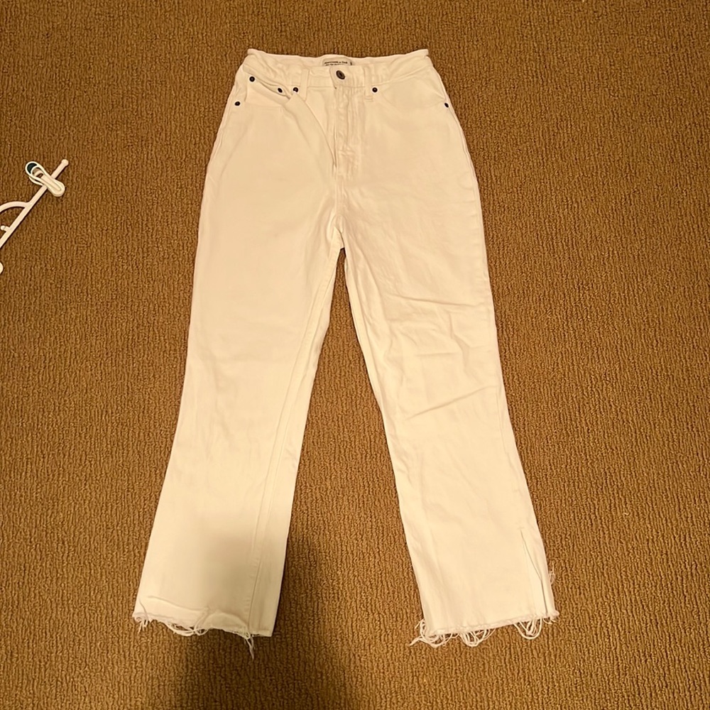 Abercrombie and Fitch Ultra High Rise Kick Flare Jeans